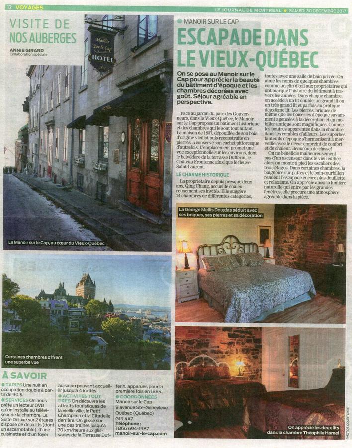 Hotel Manoir Sur Le Cap Québec Zewnętrze zdjęcie